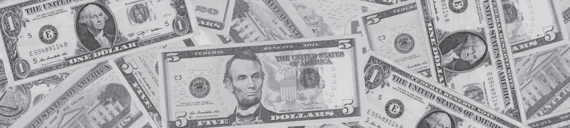 Various American currency